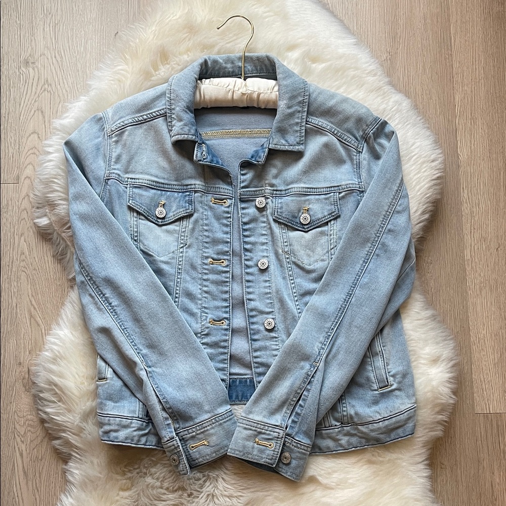 Express Light Blue Denim Jacket - Women